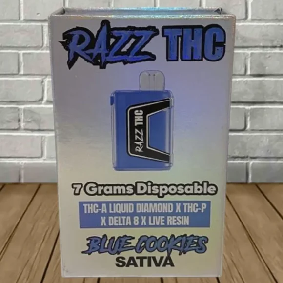 Bleu Cookies – Razz THC Live Resin THCa Liquid Diamond (7g)