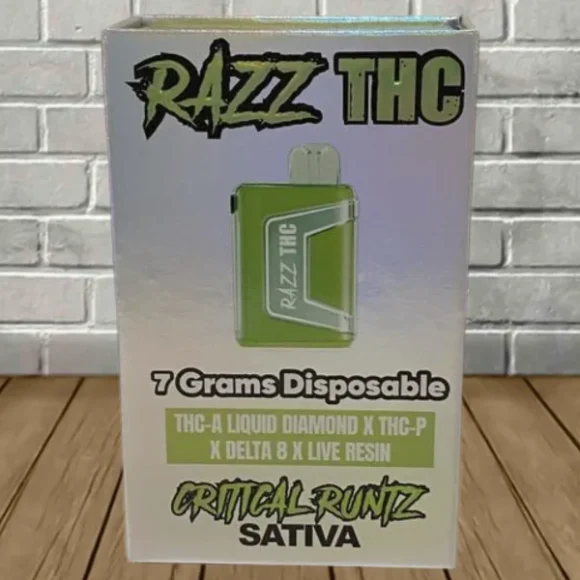 Critical Runtz – Razz THC Live Resin THCa Liquid Diamond Blend 7g