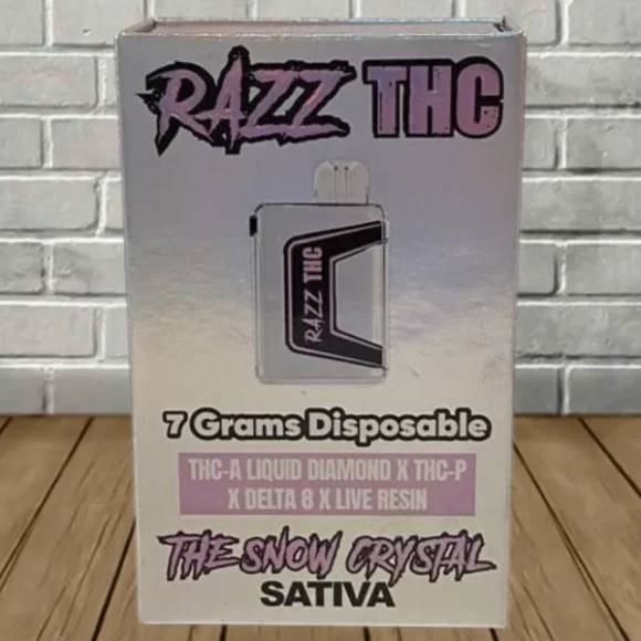 The Snow Crystal – Razz THC Live Resin THCa Liquid Diamond 7g